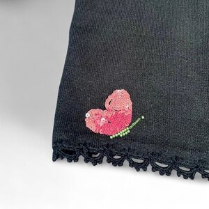 vintage designer butterfly sweater